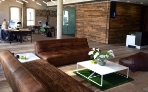 Peddle.com employee lounge area. Photo by CEO Tim Yarosh